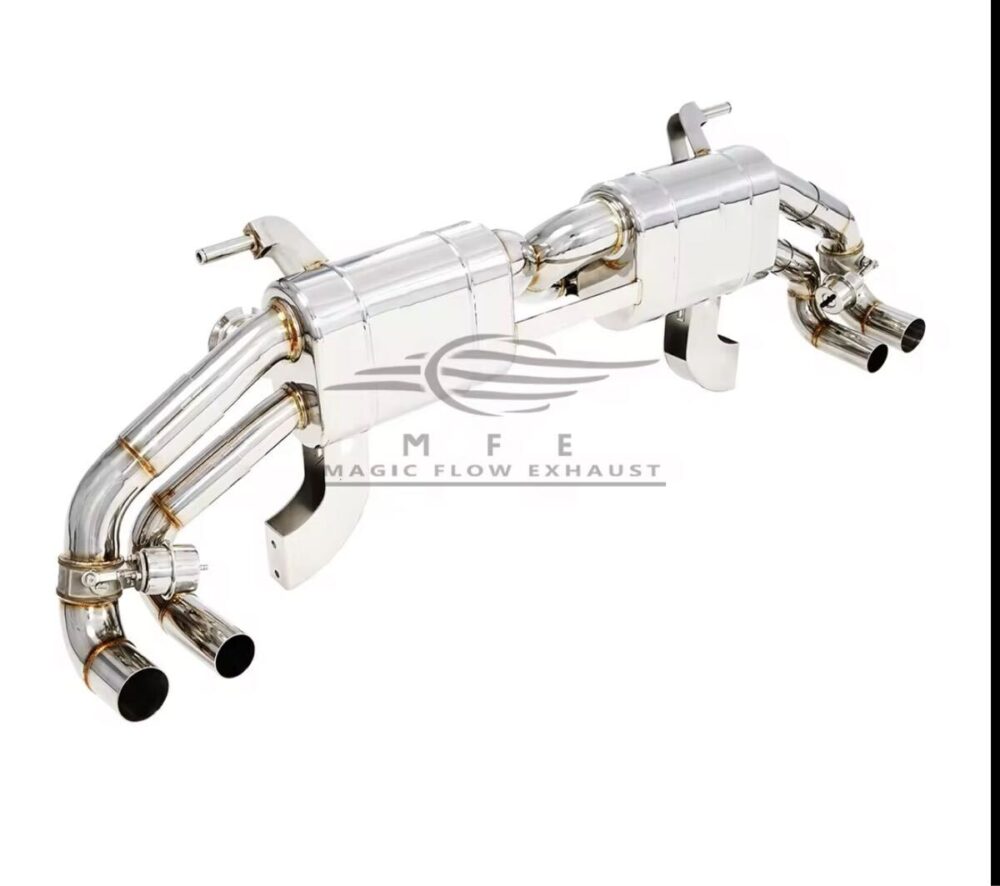 ★MFE★ ガヤルド LP550 可変バルブ マフラー エキゾースト 中間 パイプ ディフューザー リアピース 可変マフラー ランボルギーニ