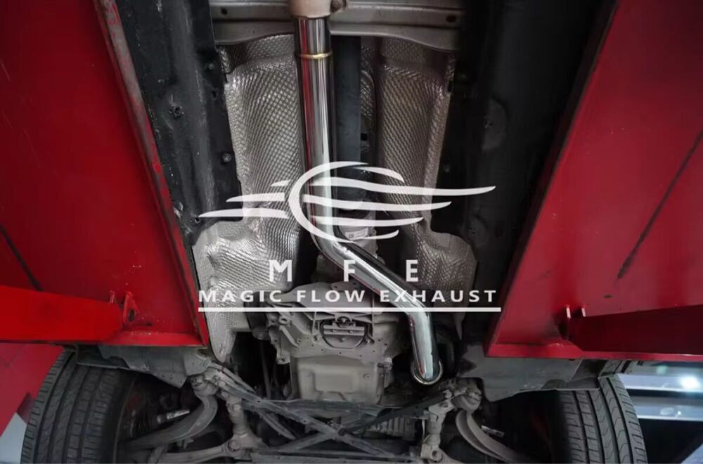 ★MFE★ Q5 FY 2.0 45 可変バルブ マフラー エキゾースト 中間 パイプ ディフューザー リアピース ダウンパイプ 可変マフラー SQ5