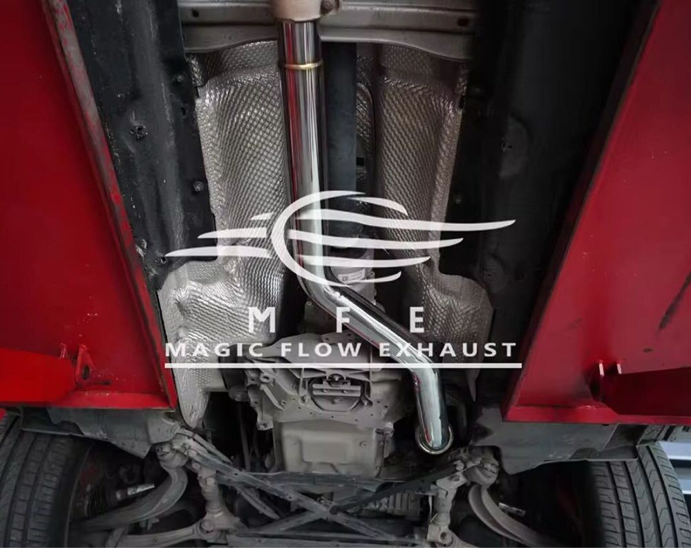 ★MFE★ Q5 FY 2.0 45 可変バルブ マフラー エキゾースト 中間 パイプ ディフューザー リアピース ダウンパイプ 可変マフラー SQ5