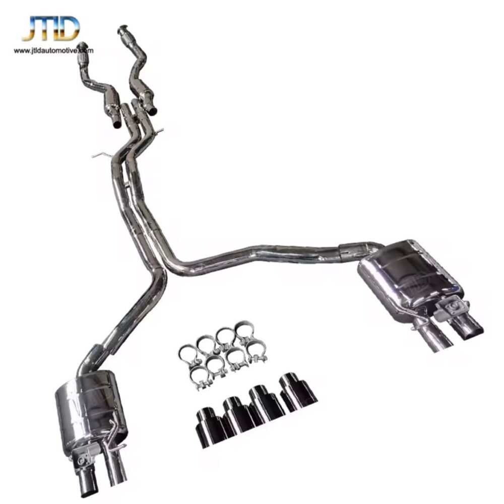 4699ebbd986ea4_1200_1172.jpg ★JTLD★ S6 S7 可変バルブ マフラー パイプ 中間 バルブ アウディ Sライン C7 C7.5 A6 A7