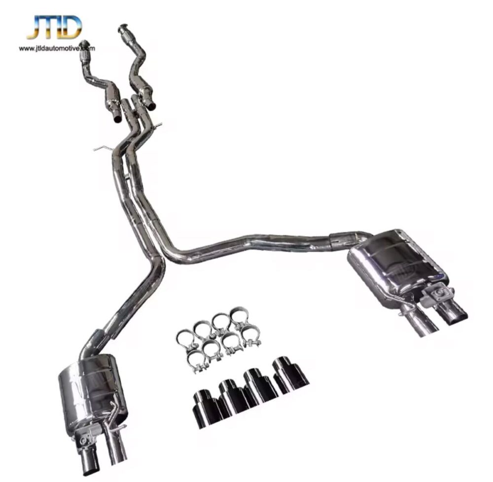4699ebbd986ea4_1200_1172.jpg ★JTLD★ S6 S7 可変バルブ マフラー パイプ 中間 バルブ アウディ Sライン C7 C7.5 A6 A7