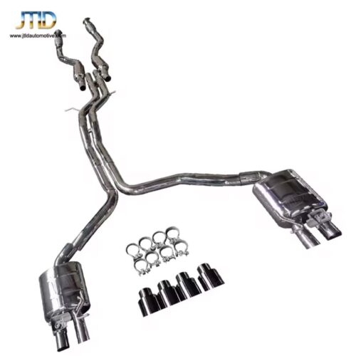 ★JTLD★ S6 S7 可変バルブ マフラー パイプ 中間 バルブ アウディ Sライン C7 C7.5 A6 A7