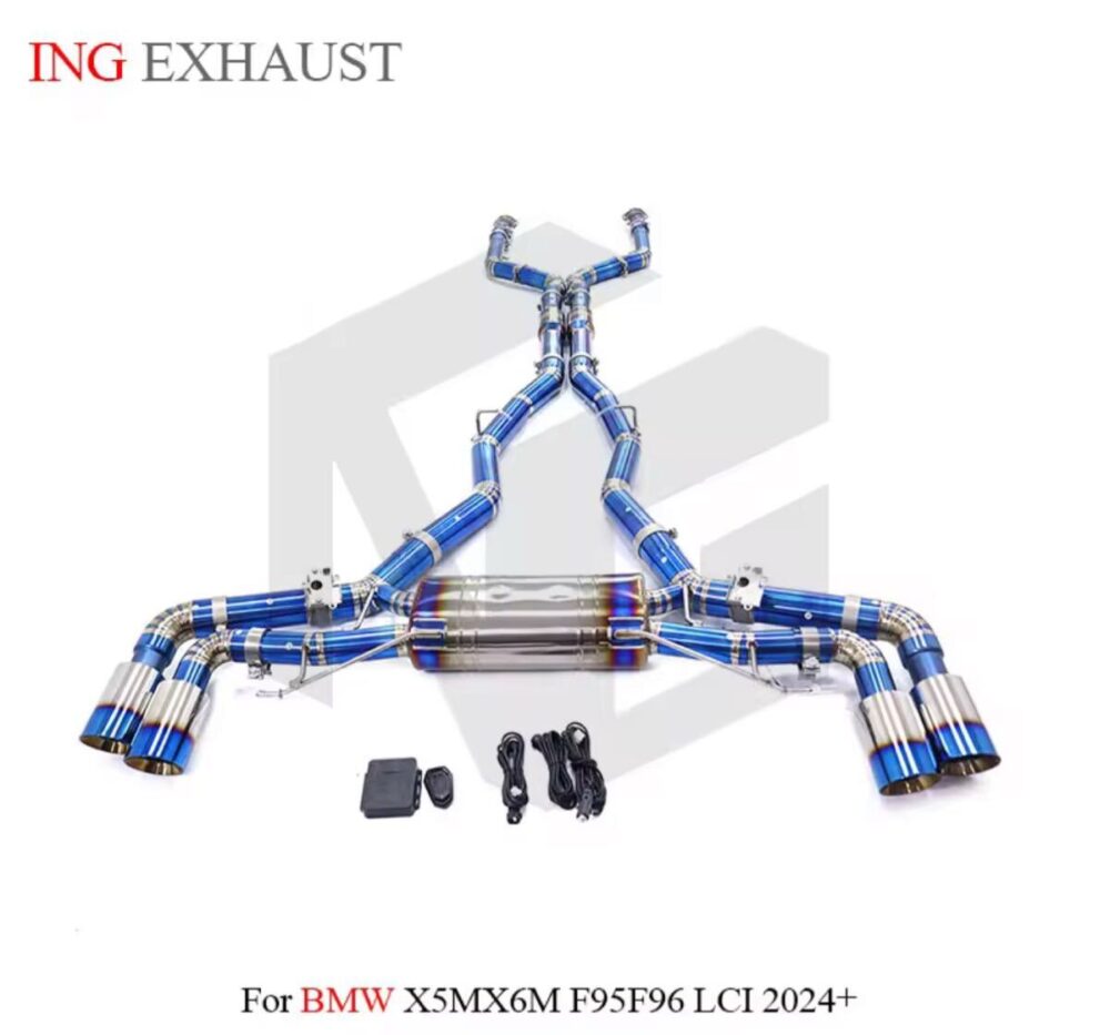 ★ING★ X5M X6M F95 F96 可変マフラー 可変バルブ マフラー エキゾースト BMW