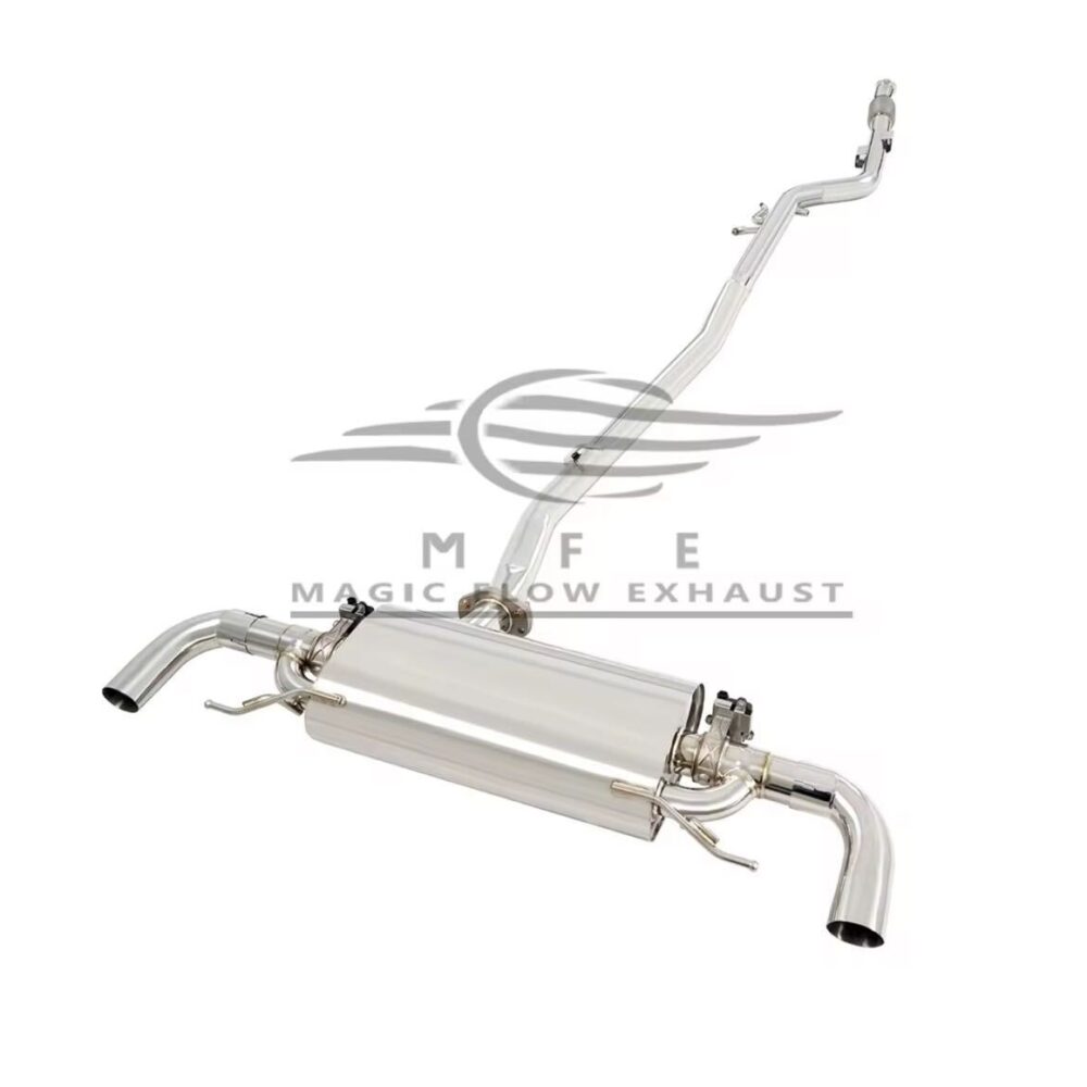 ★MFE★ X253 C253 GLC 可変バルブ マフラー エキゾースト 中間 パイプ ディフューザー リアピース 可変マフラー 200 250 300