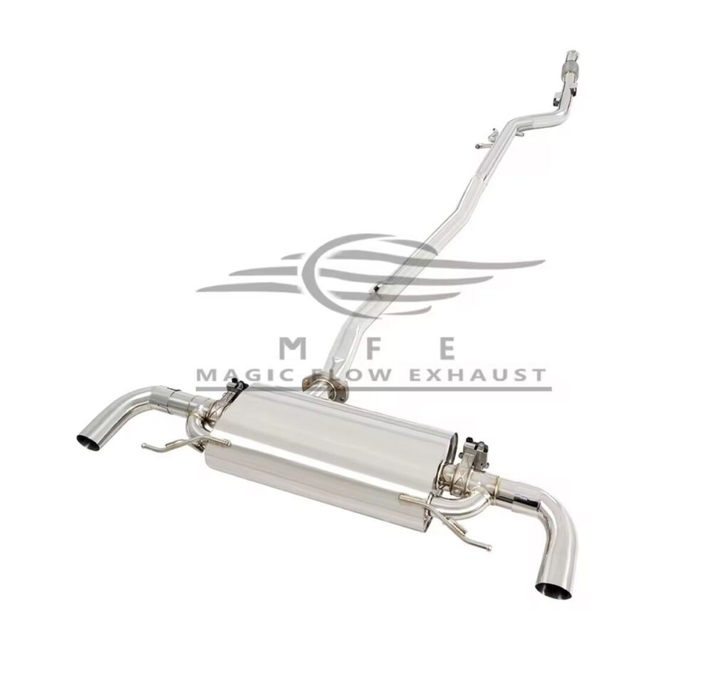 ★MFE★ X253 C253 GLC 可変バルブ マフラー エキゾースト 中間 パイプ ディフューザー リアピース 可変マフラー 200 250 300