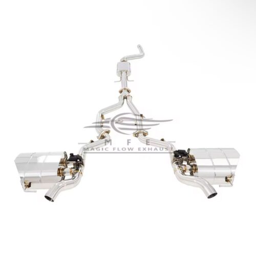 ★MFE★ ヴェラール 2.0 可変バルブ マフラー エキゾースト 中間 パイプ リアピース 可変マフラー P250 P300 レンジローバー