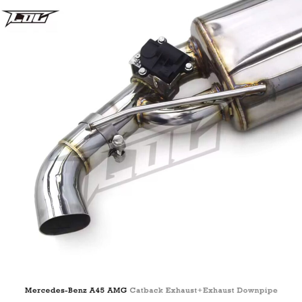 ★C.O.C★ A45 W176 可変 バルブ スーパースポーツ マフラー AMG メルセデス ベンツ A45s ダウンパイプ 2