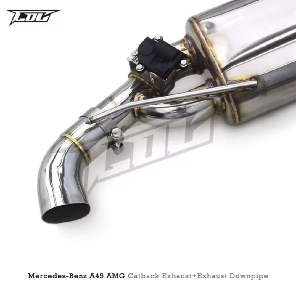 ★C.O.C★ A45 W176 可変 バルブ スーパースポーツ マフラー AMG メルセデス ベンツ A45s ダウンパイプ 2