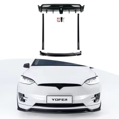 ★YOFER★ テスラ モデルX model X ボディキット ディフューザー バンパー マフラー リップ スポイラー グリル tesla