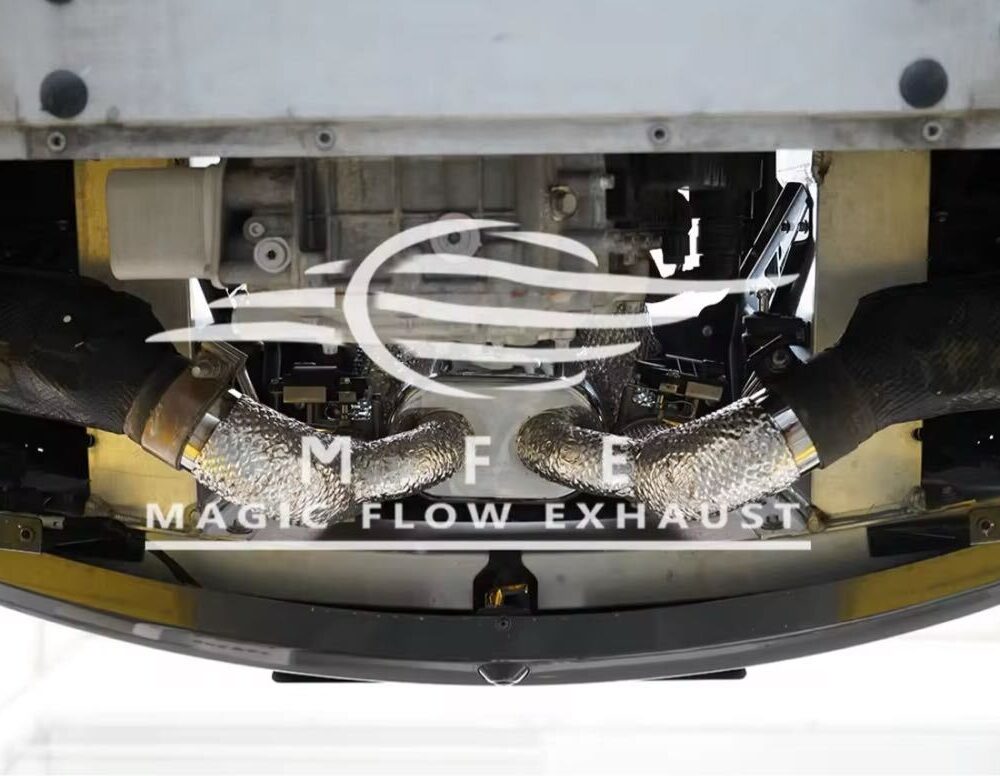 48699f0a069217c_1200_776.jpg ★MFE★ マクラーレン 540C 570S 570GT 可変バルブ マフラー エキゾースト 中間 パイプ ミッド リアピース ダウンパイプ