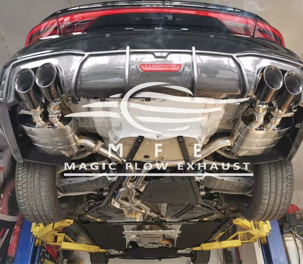 48699f0a1e31358_1200_872.jpg ★MFE★ アウディ A7 C8 可変バルブ マフラー エキゾースト 中間 パイプ ミッド ディフューザー リアピース ダウンパイプ 45 S7