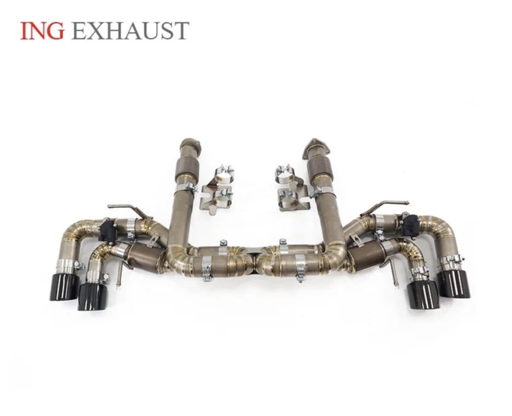 49699db1912b5fc_1170_951-1.jpg ★ING★ コルベット C8 チタン 可変バルブ マフラー エキゾースト ダウンパイプ 触媒 キャタライザー corvette ②