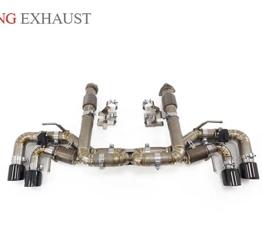 49699db1912b5fc_1170_951-1.jpg ★ING★ コルベット C8 チタン 可変バルブ マフラー エキゾースト ダウンパイプ 触媒 キャタライザー corvette ②