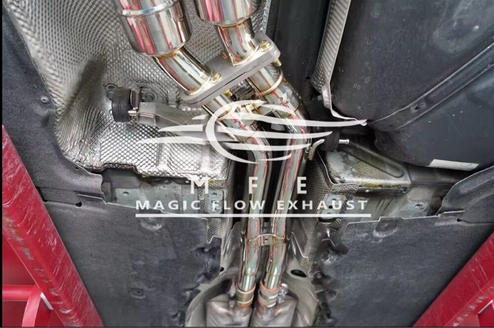 49699f0a1828c7e_1200_796.jpg ★MFE★ アウディ A6 C7 可変バルブ マフラー エキゾースト 中間 パイプ ミッド リアピース ダウンパイプ 4G S6