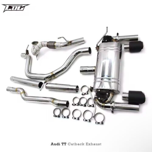 ★C.O.C★ TT FV 8S 可変バルブ スーパースポーツ マフラー TFSI Sライン ルック TTRS TTS リモコン アウディ 40 45 2.0