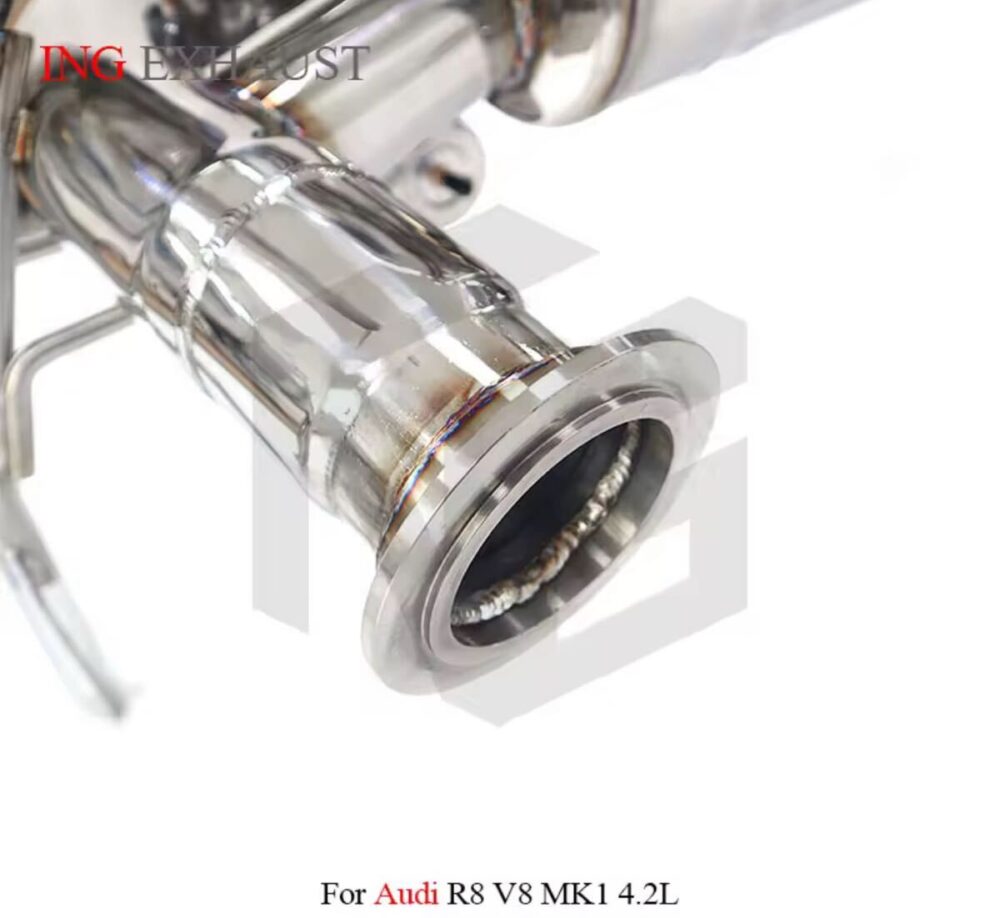 ★ING★ R8 V8 可変バルブ マフラー エキゾースト アウディ audi 4.2 可変マフラー