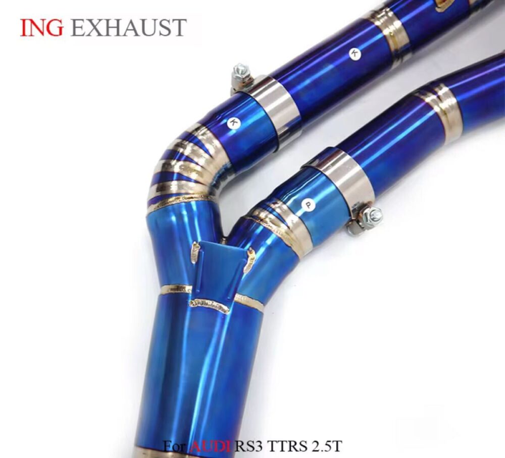 ★ING★ RS3 TTRS チタン 可変バルブ マフラー エキゾースト アウディ audi 8Y 8V