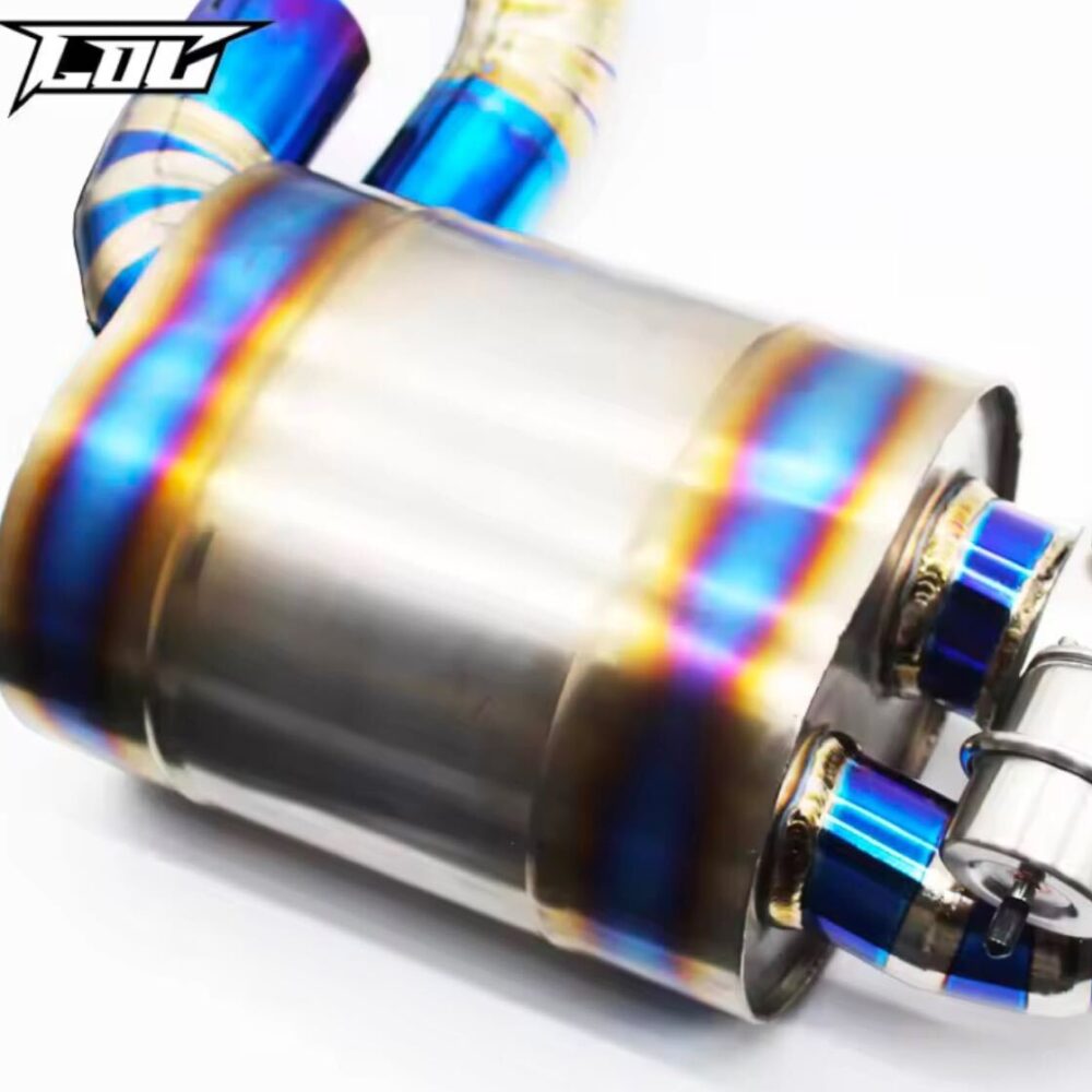 ★C.O.C★ チタン 987 ケイマン ボクスター 可変バルブ ハイパフォーマンスエキゾースト マフラー パイプ Porsche S T gts 後期