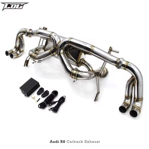 ★C.O.C★ アウディ R8 V10 2006-2016 可変バルブ マフラー 中間 パイプ センターパイプ Audi ミッドパイプ