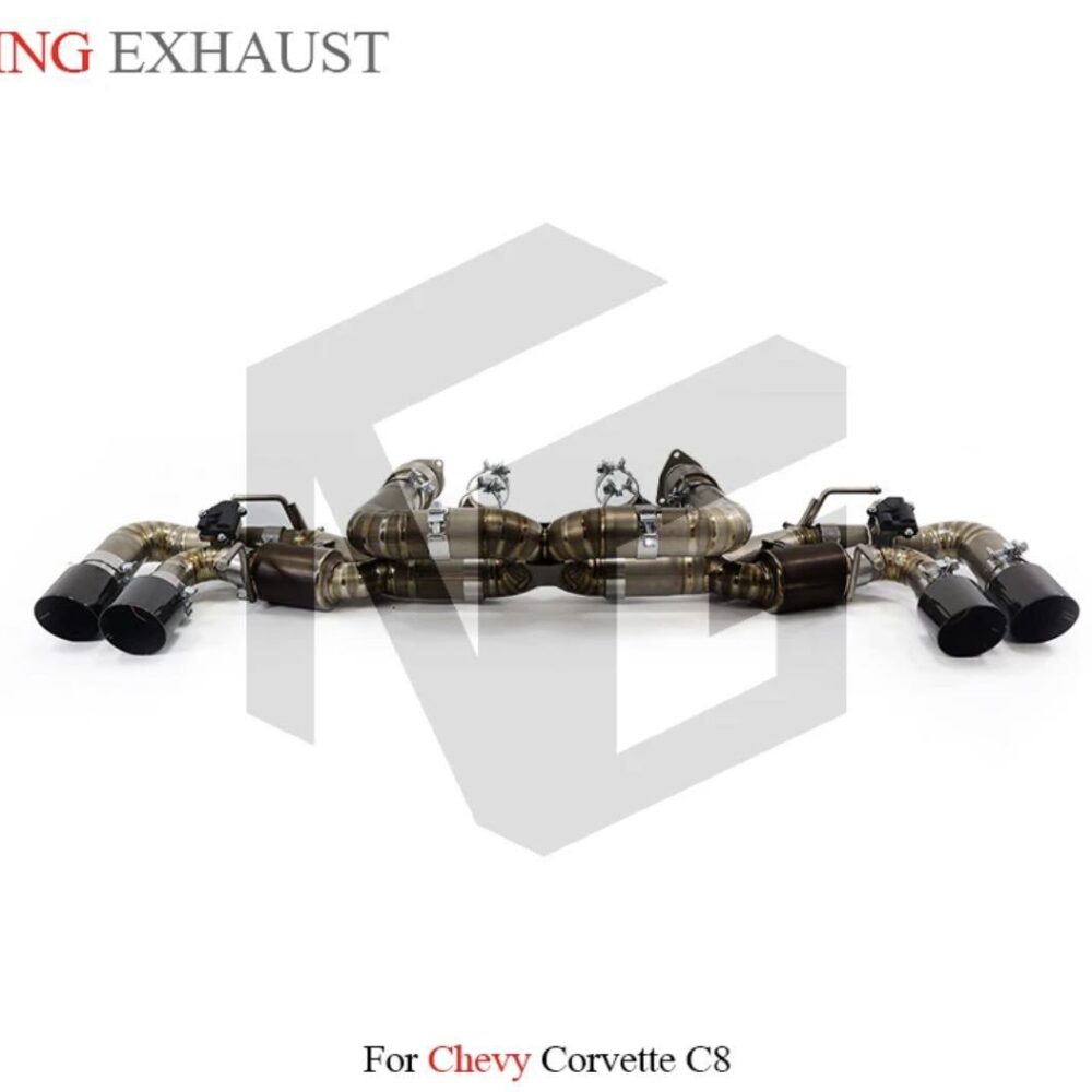53699db19183608_1170_1053-1.jpg ★ING★ コルベット C8 チタン 可変バルブ マフラー エキゾースト ダウンパイプ 触媒 キャタライザー corvette ②