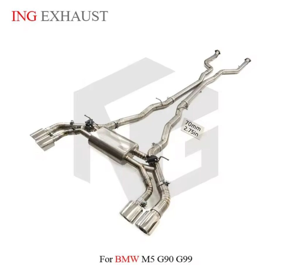 ★ING★ BMW M5 G90 G99 可変バルブ マフラー エキゾースト BMW 可変マフラー ミッドパイプ ツーリング