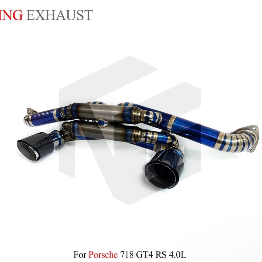 53699db19ab9704_1200_1118-1.jpg ★ING★ チタン 718 ケイマン GT4 GTS RS 可変バルブ マフラー エキゾースト 4.0 ポルシェ PORSCHE cayman ブルー