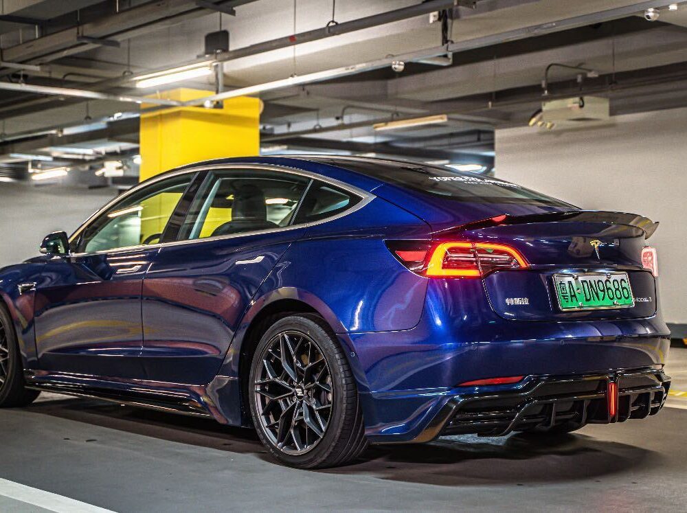 53699ebba4c3671_1170_747.jpg ★YOFER★ テスラ モデル3 ボディキット ディフューザー バンパー マフラー リップ スポイラー グリル tesla model3