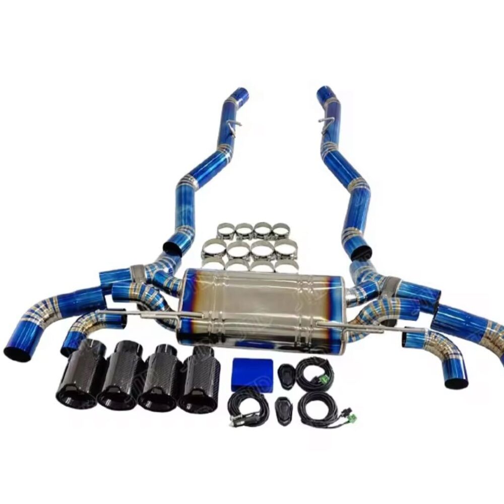 ★JTLD★ チタン F90 M5 可変バルブ マフラー パイプ 中間 バルブ BMW Mスポーツ 5シリーズ