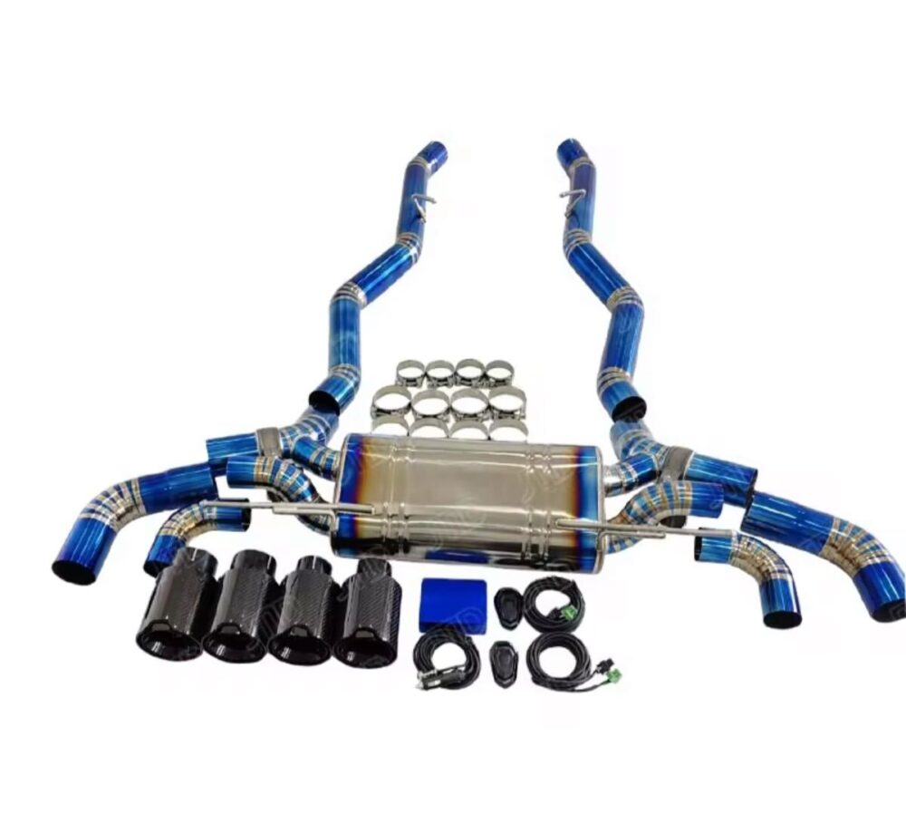 ★JTLD★ チタン F90 M5 可変バルブ マフラー パイプ 中間 バルブ BMW Mスポーツ 5シリーズ