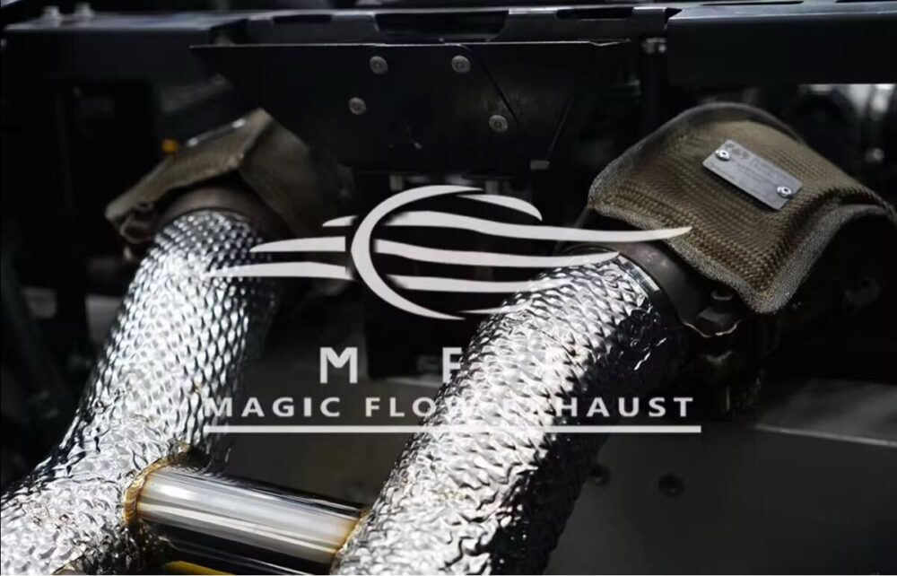 53699f0a05dc1b6_1200_770.jpg ★MFE★ マクラーレン 540C 570S 570GT 可変バルブ マフラー エキゾースト 中間 パイプ ミッド リアピース ダウンパイプ