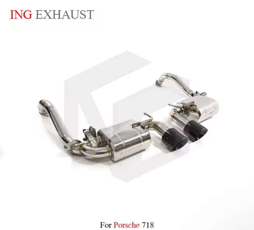 ★ING★ 718 ケイマン 可変バルブ マフラー エキゾースト ポルシェ PORSCHE cayman ボクスター