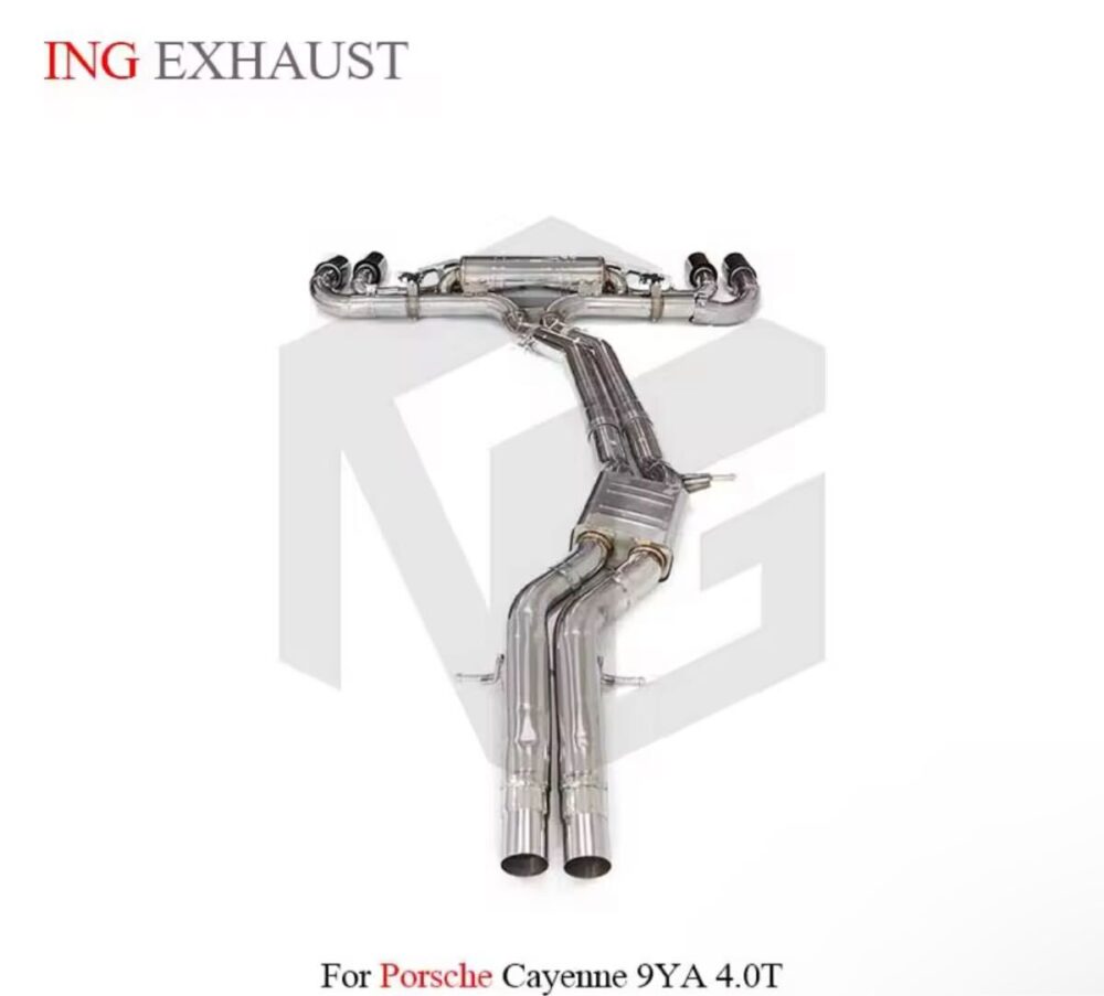 ★ING★ カイエン 9YA 9YB 可変バルブ マフラー エキゾースト ポルシェ PORSCHE GTS ターボ