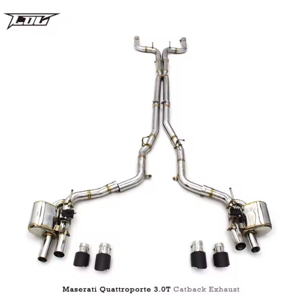 ★C.O.C★ クアトロポルテ 可変バルブ エキゾースト マフラー パイプ 中間 マフラーカッター マセラティ 3.0 S Q4 V6