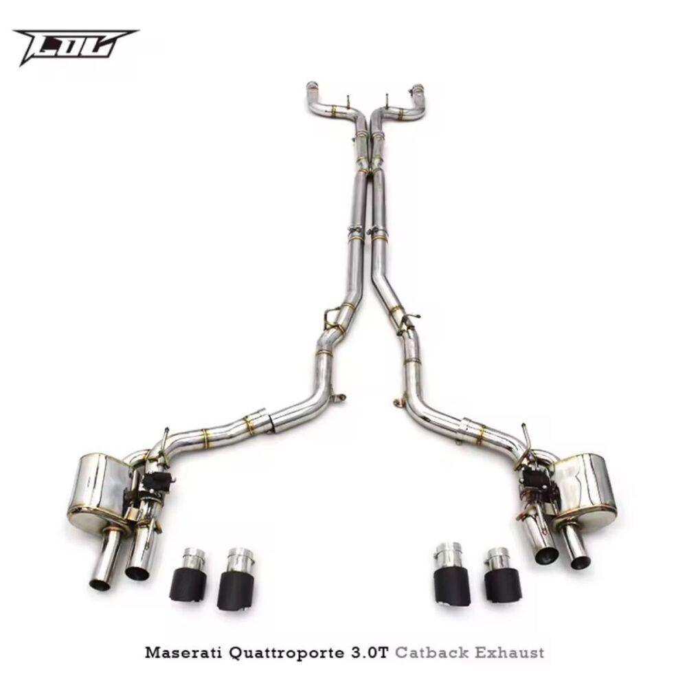 ★C.O.C★ クアトロポルテ 可変バルブ エキゾースト マフラー パイプ 中間 マフラーカッター マセラティ 3.0 S Q4 V6