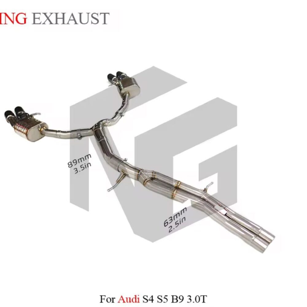 ★ING★ S4 S5 B9 可変バルブ マフラー エキゾースト アウディ audi 可変マフラー