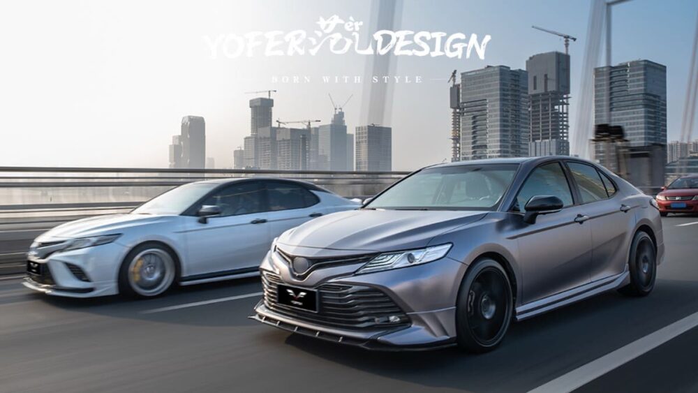 56699ebb9d2e657_1200_676.jpg ★YOFER★ カムリ 70系 ボディキット ディフューザー バンパー マフラー リップ スポイラー グリル トヨタ camry 70 G フロント