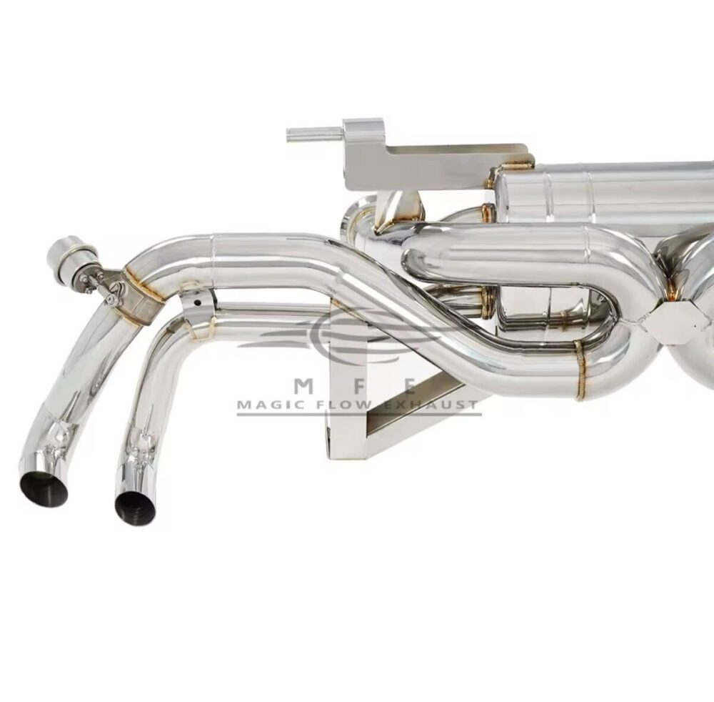 ★MFE★ ウラカン LP580 LP610 可変バルブ マフラー エキゾースト 中間 パイプ ディフューザー リアピース 可変マフラー ランボルギーニ