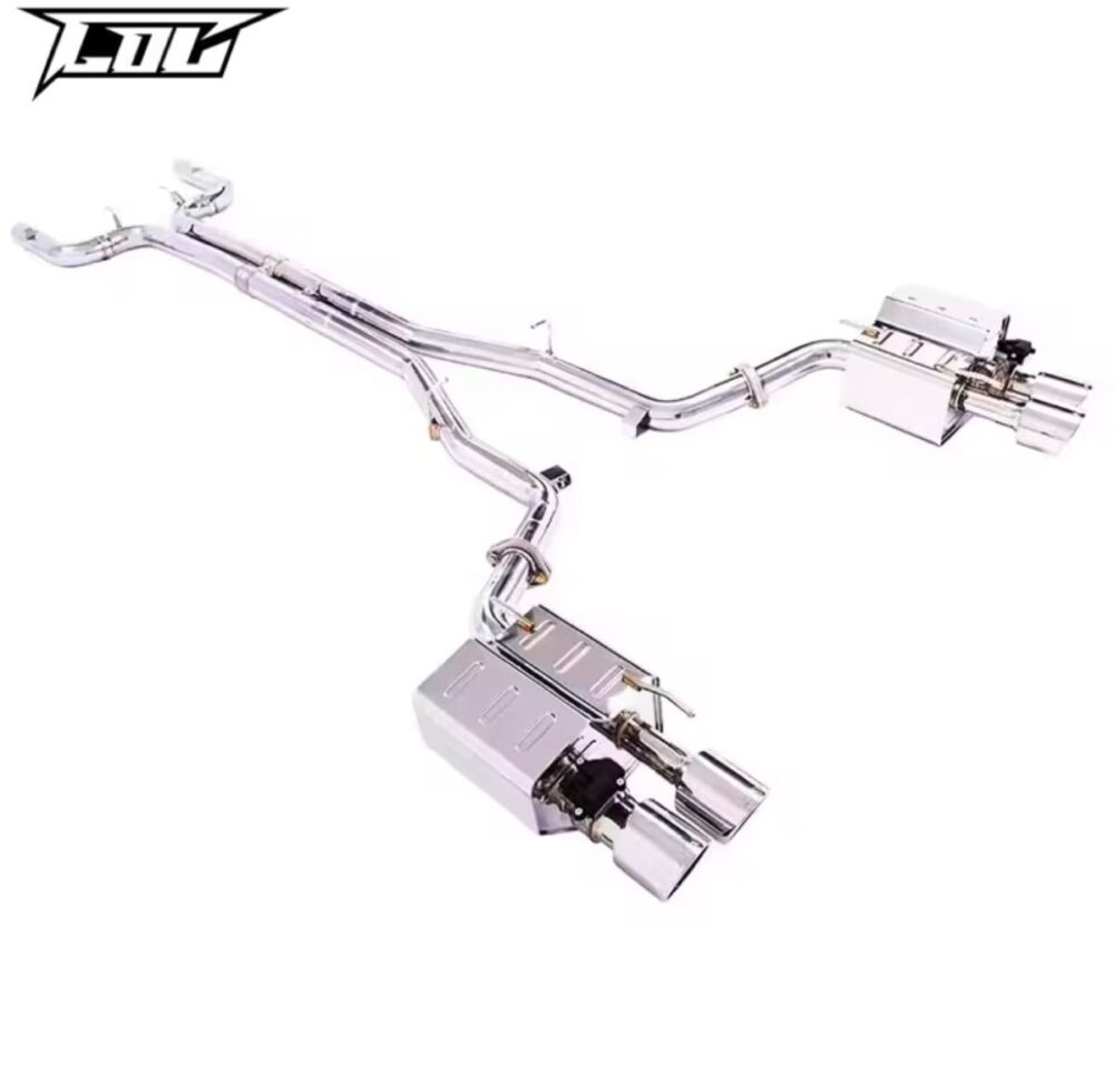 ★C.O.C★ ギブリ 可変バルブ エキゾースト マフラー パイプ 中間 マフラーカッター マセラティ 3.0 S Q4 V6