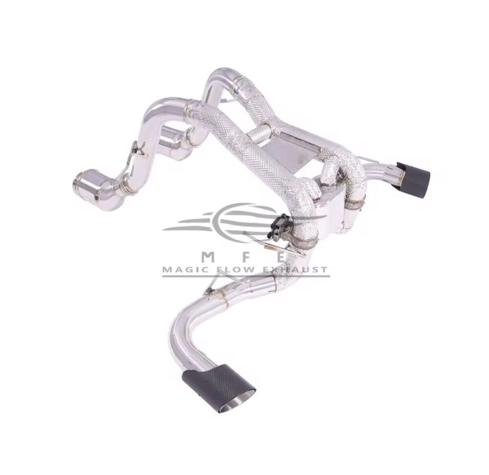 5699f0a058b1a7_1200_1166.jpg ★MFE★ マクラーレン 540C 570S 570GT 可変バルブ マフラー エキゾースト 中間 パイプ ミッド リアピース ダウンパイプ