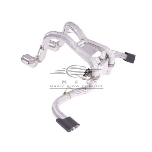 ★MFE★ マクラーレン 540C 570S 570GT 可変バルブ マフラー エキゾースト 中間 パイプ ミッド リアピース ダウンパイプ