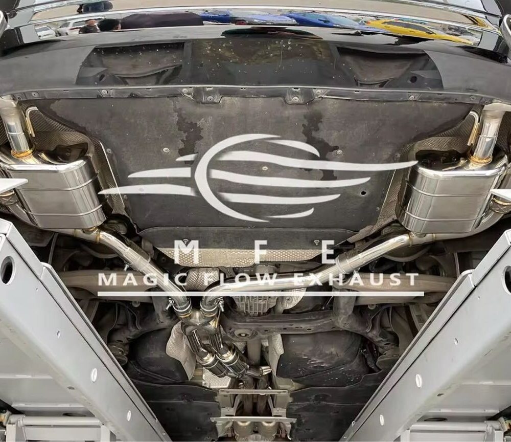 5699f0a1abb48e_1200_864.jpg ★MFE★ アウディ A8 D4 可変バルブ マフラー エキゾースト 中間 パイプ ミッド ディフューザー リアピース ダウンパイプ S8 A8L