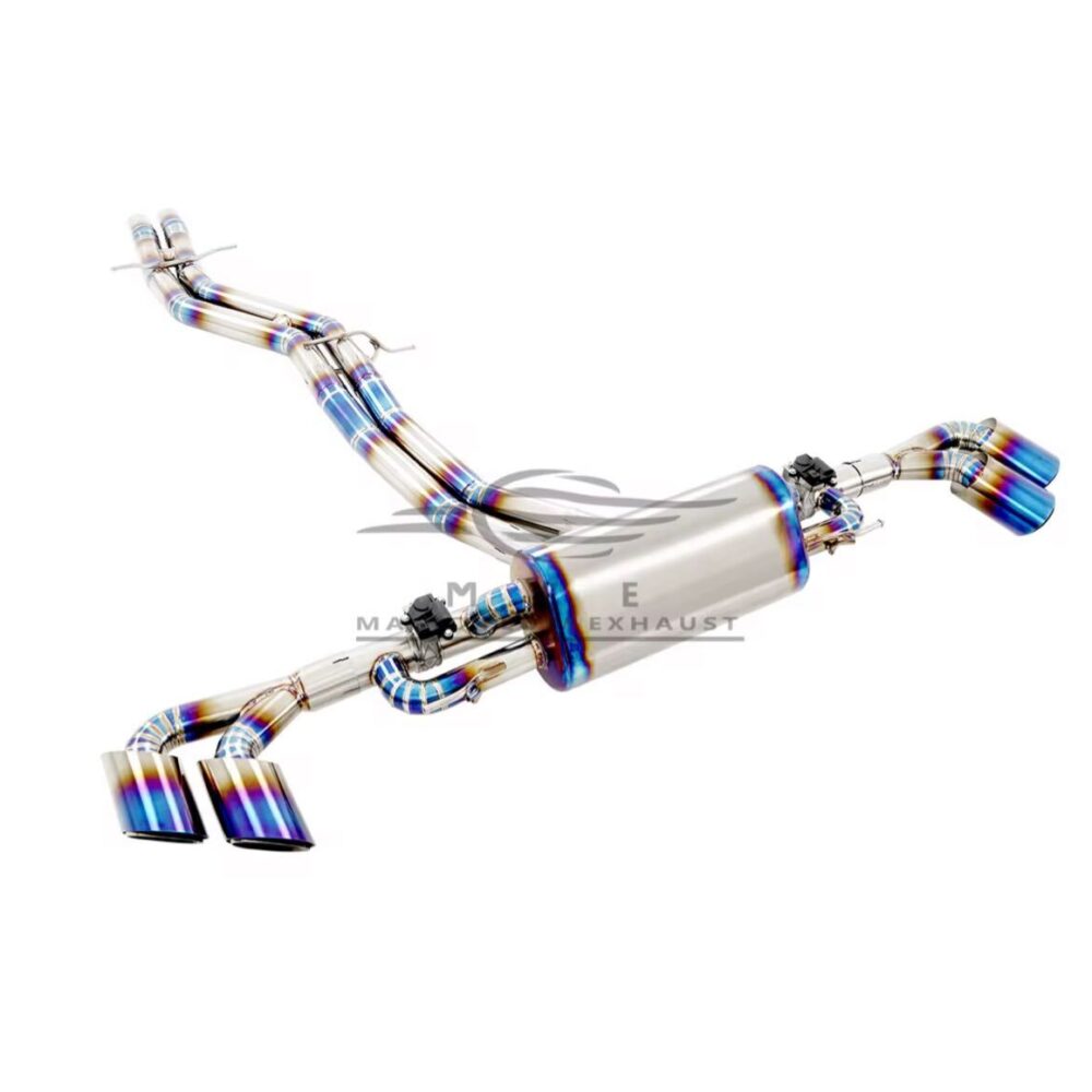 ★MFE★ ランボルギーニ ウルス 可変バルブ マフラー エキゾースト 中間 パイプ ミッド リアピース ダウンパイプ ②