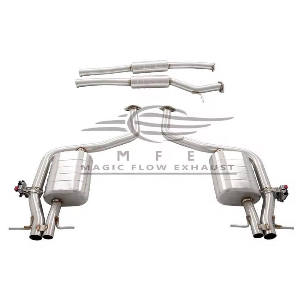 5699f0a46e1d21_1200_1189.jpg ★MFE★ W223 S500 可変バルブ マフラー エキゾースト 中間 パイプ ディフューザー リアピース 可変マフラー メルセデス Sクラス