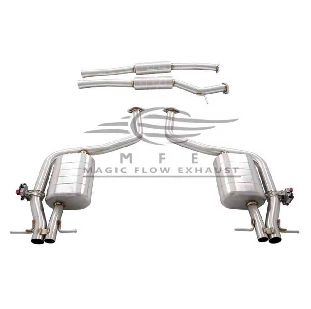 5699f0a46e1d21_1200_1189.jpg ★MFE★ W223 S500 可変バルブ マフラー エキゾースト 中間 パイプ ディフューザー リアピース 可変マフラー メルセデス Sクラス