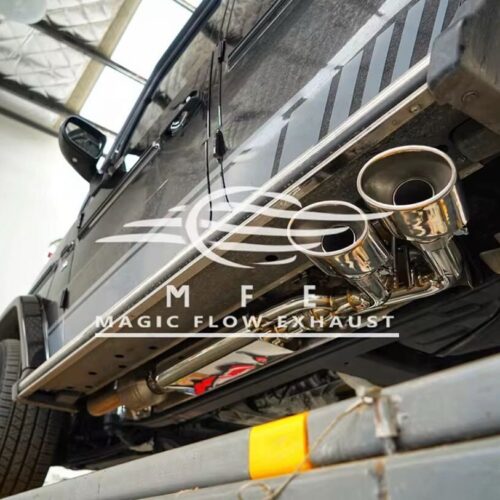 ★MFE★ W463A W464 G550 可変バルブ マフラー エキゾースト 中間 パイプ ディフューザー リアピース ダウンパイプ 可変マフラー