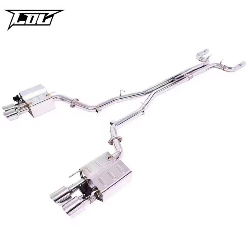 ★C.O.C★ ギブリ 可変バルブ エキゾースト マフラー パイプ 中間 マフラーカッター マセラティ 3.0 S Q4 V6