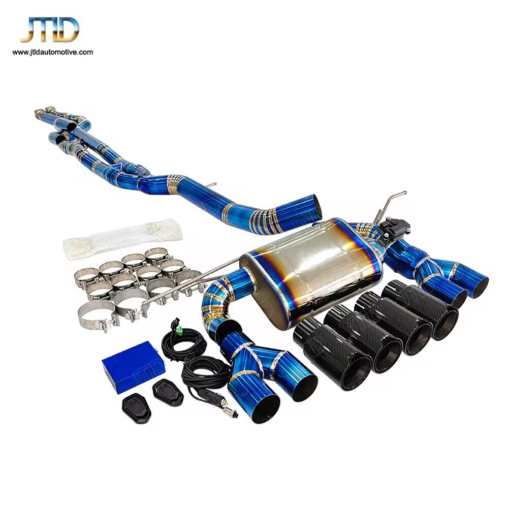 ★JTLD★ チタン F80 F82 M3 M4 可変バルブ マフラー パイプ 中間 バルブ BMW Mスポーツ F30 F31