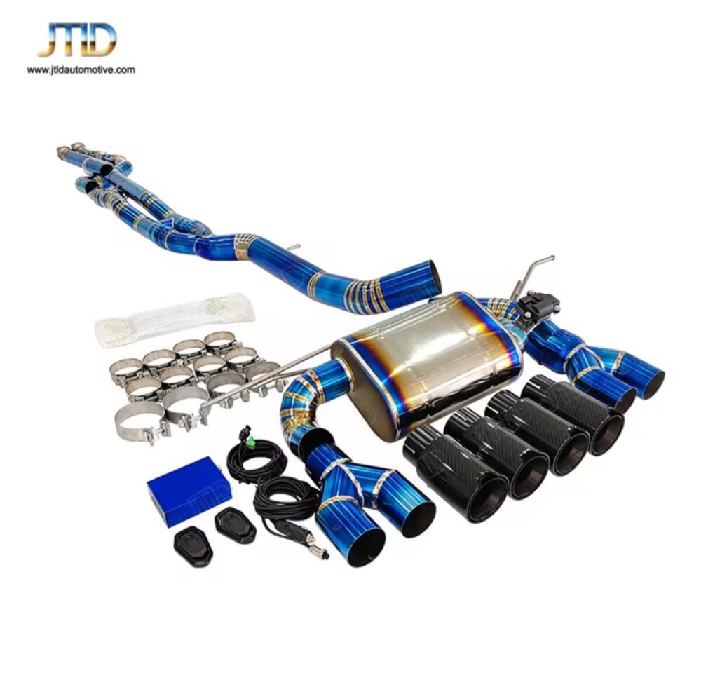 ★JTLD★ チタン F80 F82 M3 M4 可変バルブ マフラー パイプ 中間 バルブ BMW Mスポーツ F30 F31