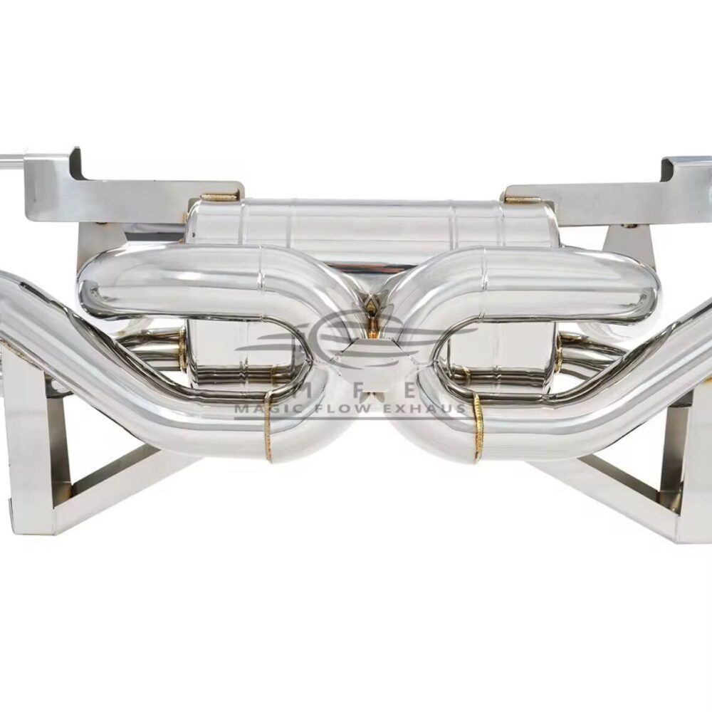 ★MFE★ ウラカン LP580 LP610 可変バルブ マフラー エキゾースト 中間 パイプ ディフューザー リアピース 可変マフラー ランボルギーニ