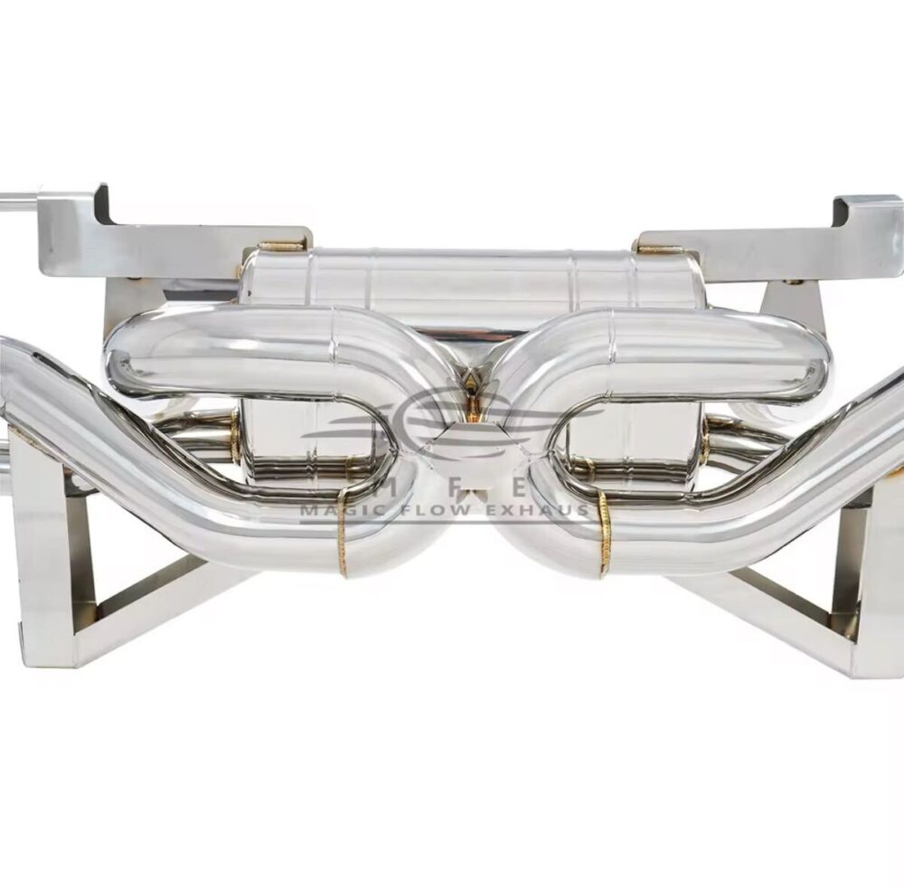 ★MFE★ ウラカン LP580 LP610 可変バルブ マフラー エキゾースト 中間 パイプ ディフューザー リアピース 可変マフラー ランボルギーニ